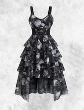 New Black Skull Patterned