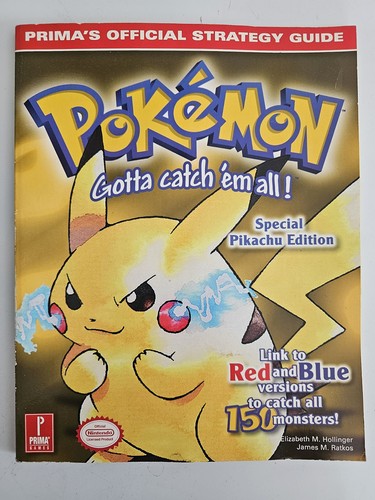Pokemon yellow prima s - pokemon, (prima's