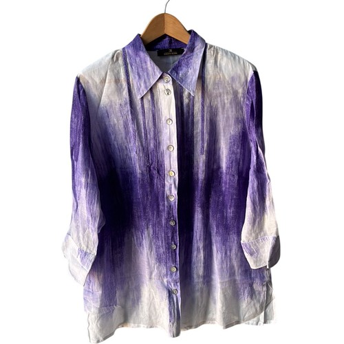 Eugen klein ombre shirt button - shirt,