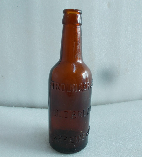 Beer bottle antique shrewsbury - bottle,