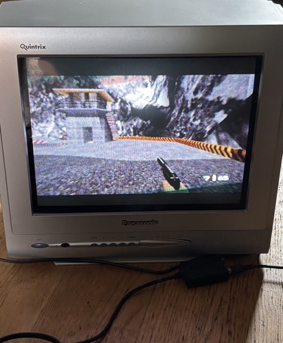 Panasonic colour crt - colour, tv