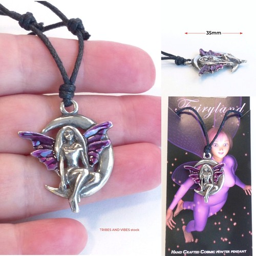 Fairy pendant necklace - pendant,