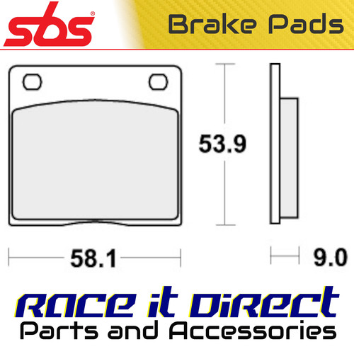 Brake pads for kawasaki 1000 - pads,