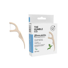The Humble Co, 2-in-1 Floss Picks, Mint, 50 Picks 