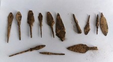LOT OF 11 ANCIENT ROMAN IRON