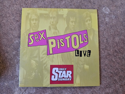 Sex pistols live music cd - pistols,