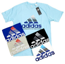 Men ADIDAS Cotton Short Sleeve T-shirt 5 colors , size S to XXL, BNWT