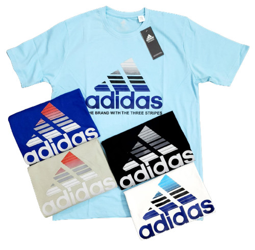 Men adidas cotton short sleeve - cotton,