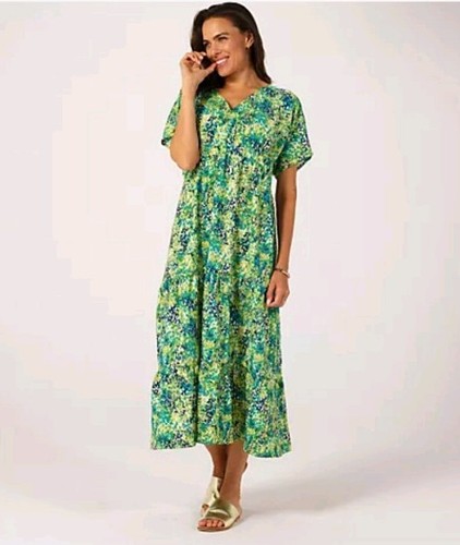 Qvc kim printed poplin - co,