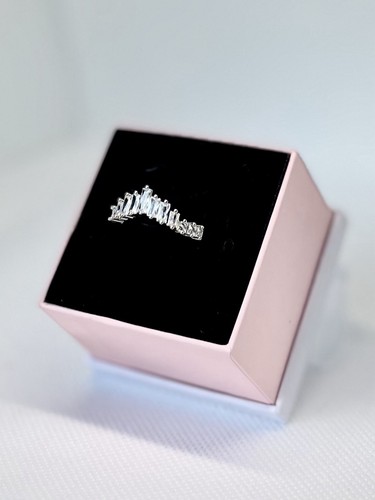 Sterling silver ring tiara - sterling,