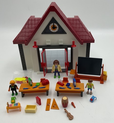 Playmobil 6865 school - playmobil, house