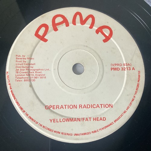 Yellowman fathead 10 - yellowman, /