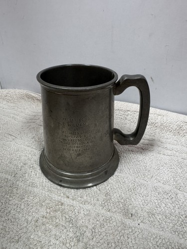 Antique pewter tankard 5x4 - antique, 2.5x4