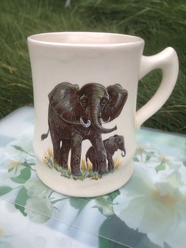 Animal print vintage mug - animal, mug/cup