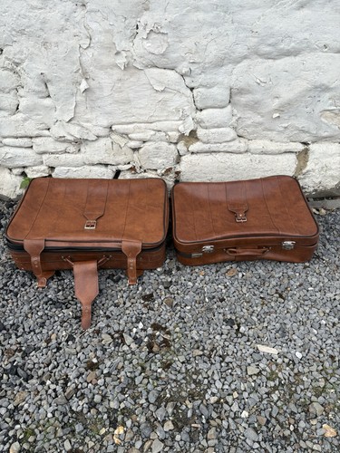 Vintage brown leather - vintage,