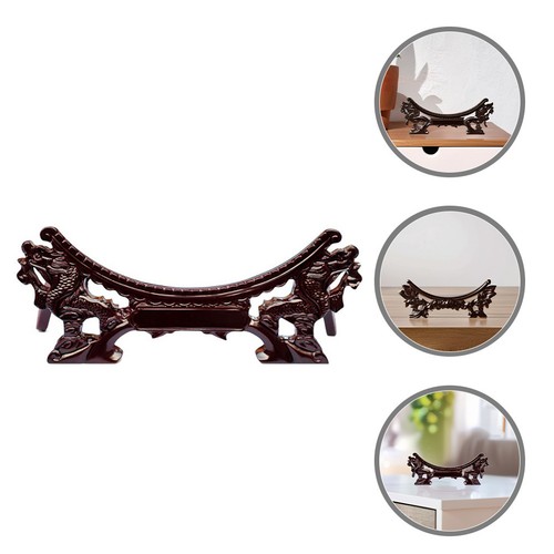 Wood plate storage - wood,