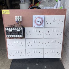 18 Way Contactor Board MDF 40a