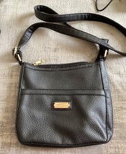 Kangol Black Crossbody Faux