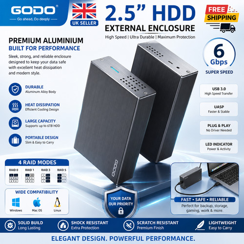 Inch dual bay raid - 2.5,