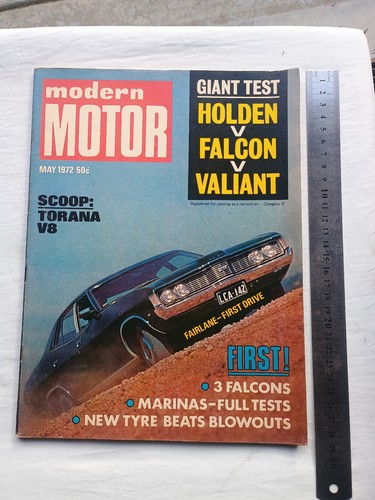 1972 motor magazine valiant - magazine, vh