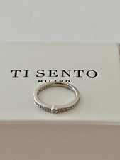 Ti Sento Sterling silver ring