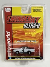 Ford Fairlane Police Car 1967 Thunderjet Ultra G HO Slot Car Auto World SC367-4