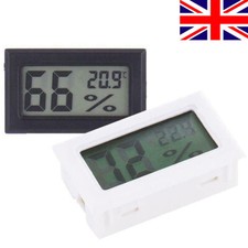 Small Digital LCD Temperature Humidity Meter Wireless Thermometer HygrometerHome
