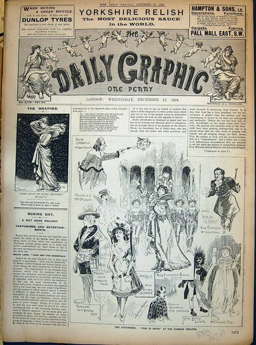 Old 1899 pantomimes - old,