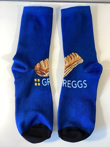 Greggs bakery unisex socks - greggs,