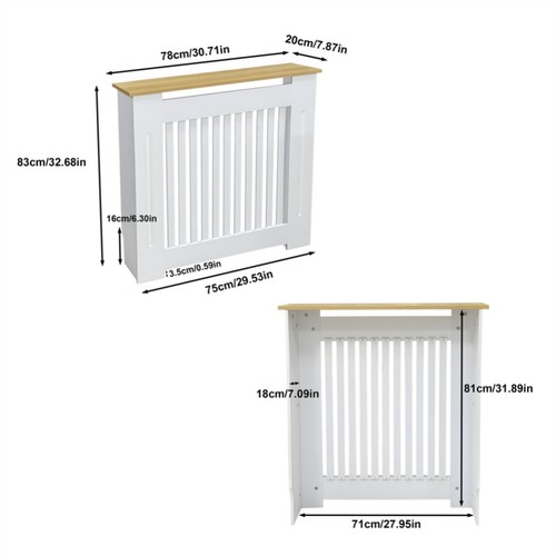 Oak modern heater cover - modern,