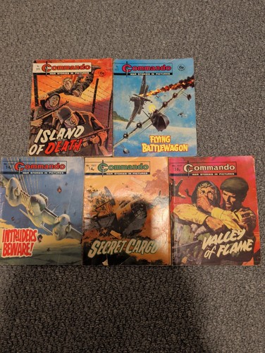 Commando comics job - comics, lot