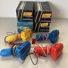 Vintage Scalextric Hand Throttles Triggers x4 BOXED Red, Yellow, Blue C265 C297