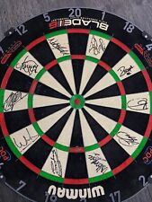 grand slam signed dart board 2023