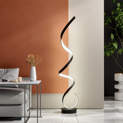 Aluminium led floor - lamp, chic