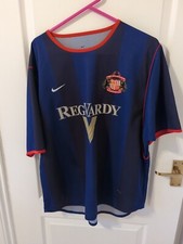 SUNDERLAND  2001/02 Away Blue
