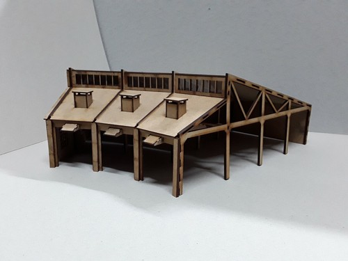Laser cut scale - round, house