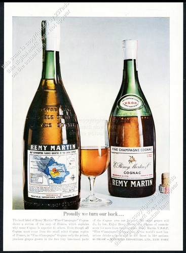 1961 remy martin vsop cognac - 1961,