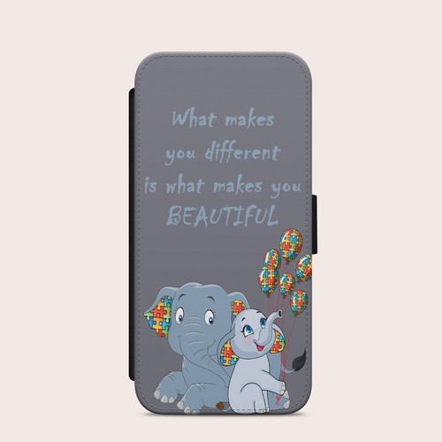 Autism awareness flip - flip, wallet