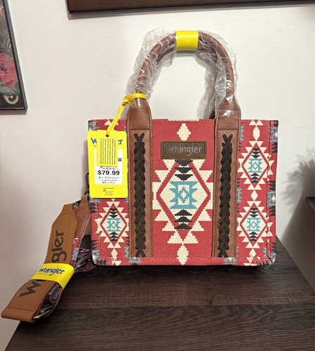 Wrangler geometric aztec tote - wrangler, geometric/aztec