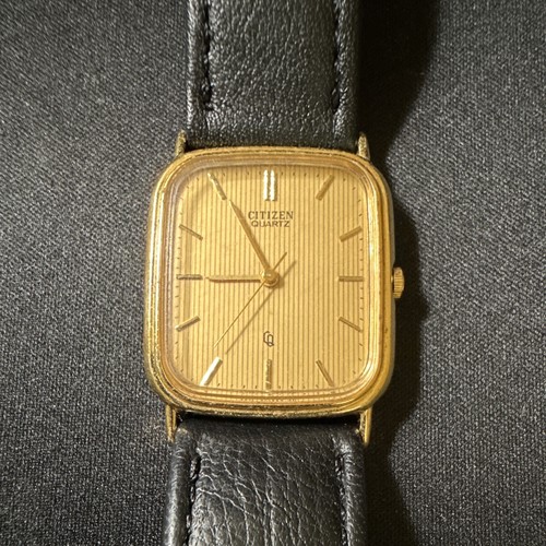 Citizen quartz mens gold - quartz, tone