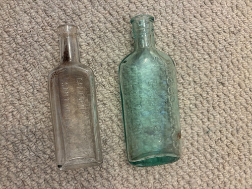 Vintage chemist bottles - vintage,