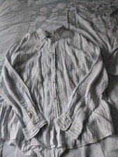 2 X NEXT Mens Linen Shirts