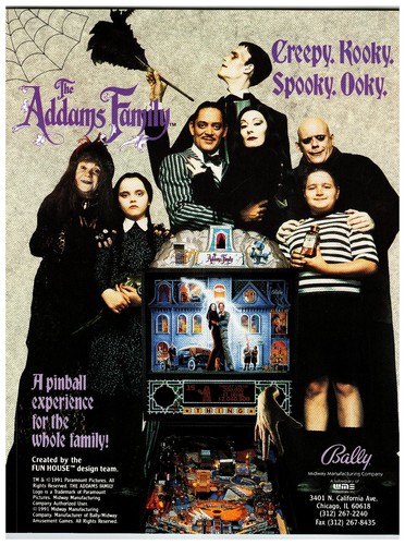 Vintage 1991 the - vintage, addams