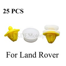 For Land Rover Sport 25pcs Plastic Door Moulding Wheel Arch Trim Clips