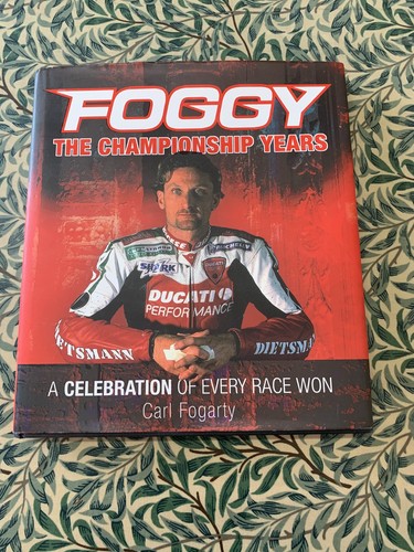 Carl fogarty signed foggy the - fogarty,