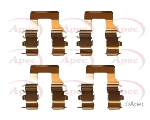 Apec rear brake pads - pads, accesory