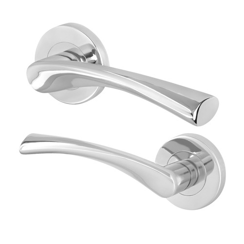 Chrome internal door - door, handles