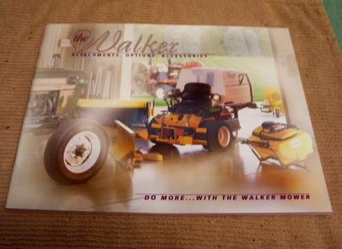 Walker mower attachments - mower,