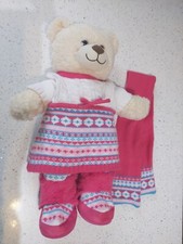 Build A Bear White Plush With