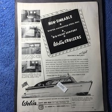 1952 Ad. 1952 Welin Cruisers